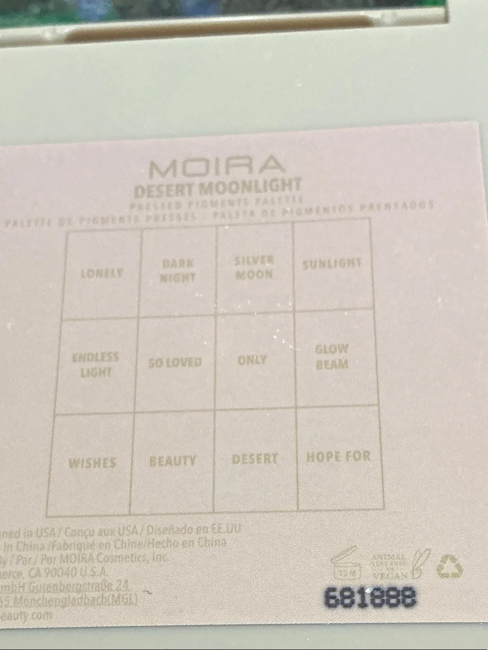 Desert Moonlight 12-Color Eyeshadow Palette - Neutral Browns & Shimmers